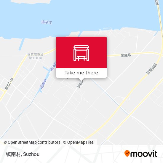 镇南村 map
