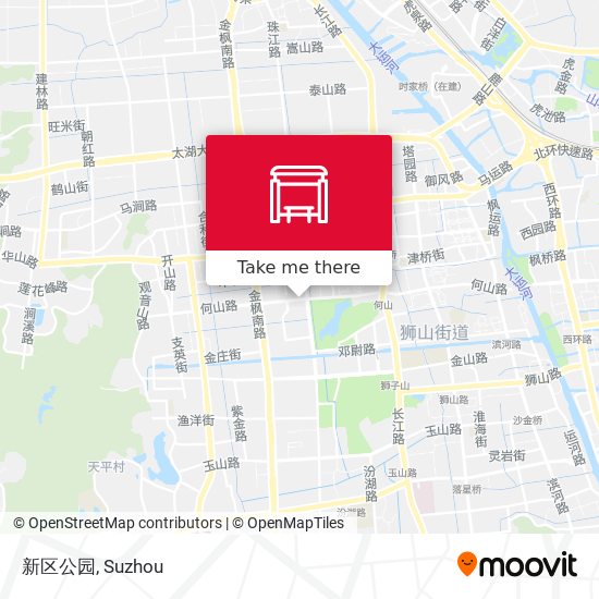新区公园 map