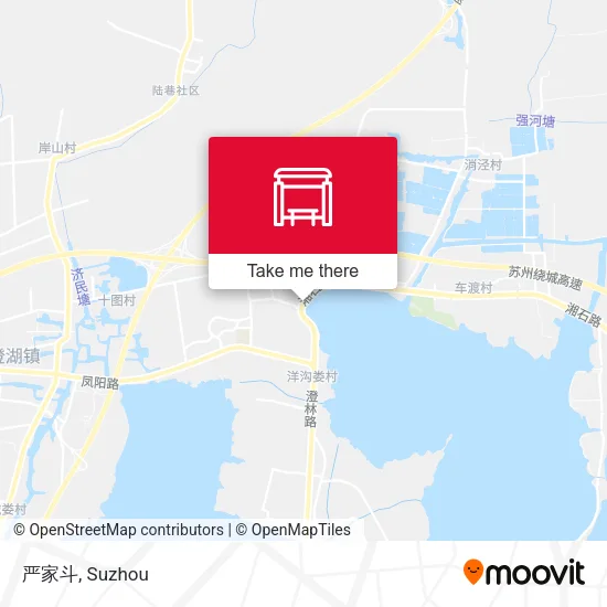 严家斗 map