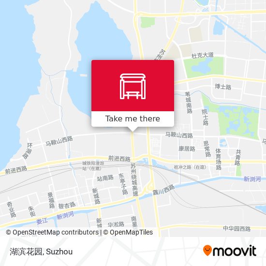湖滨花园 map