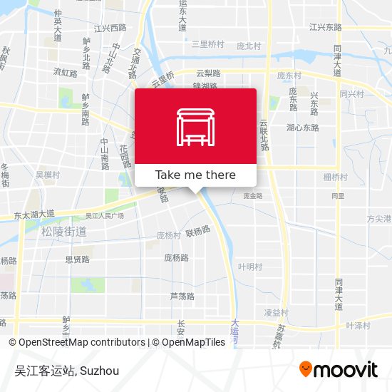 吴江客运站 map