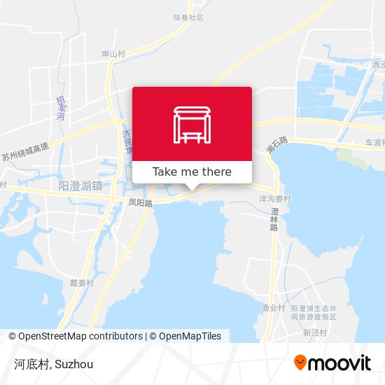 河底村 map