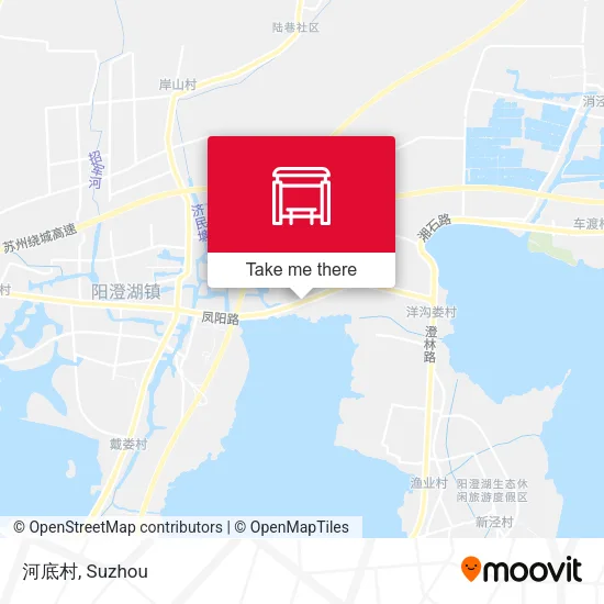 河底村 map