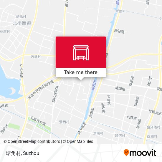 塘角村 map