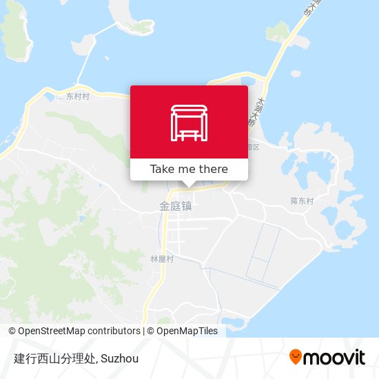 建行西山分理处 map