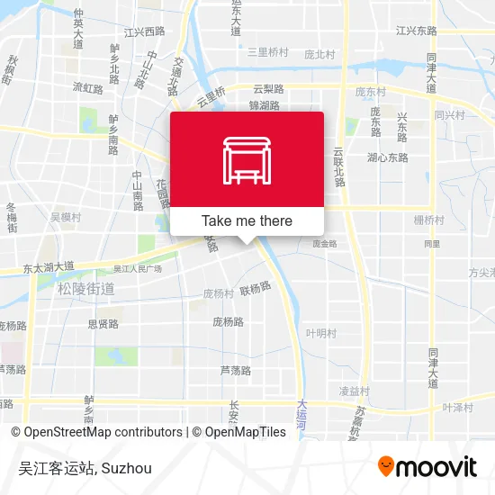 吴江客运站 map
