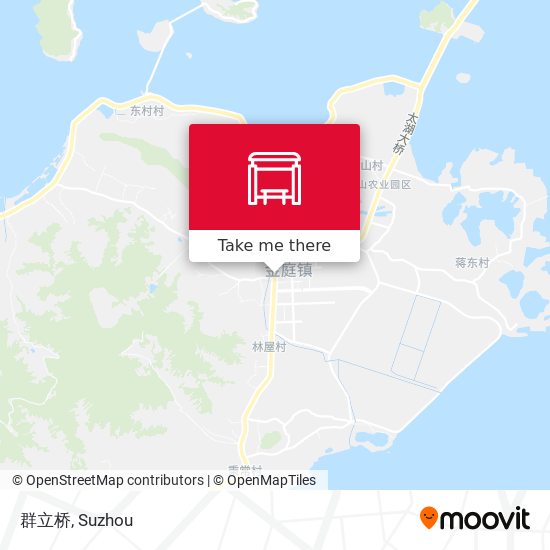 群立桥 map
