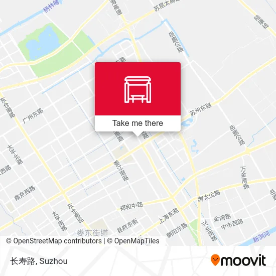 长寿路 map
