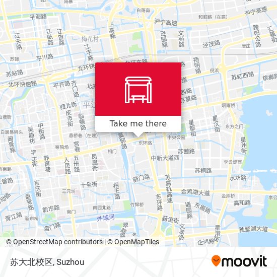 苏大北校区 map