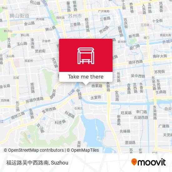 福运路吴中西路南 map