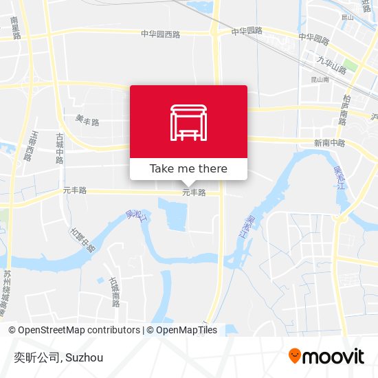 奕昕公司 map