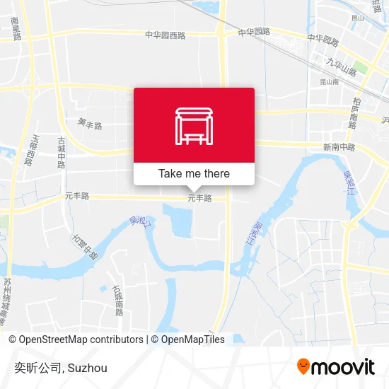 奕昕公司 map