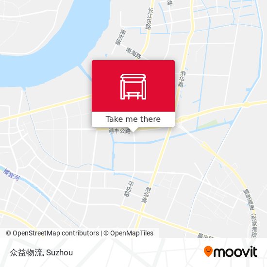 众益物流 map