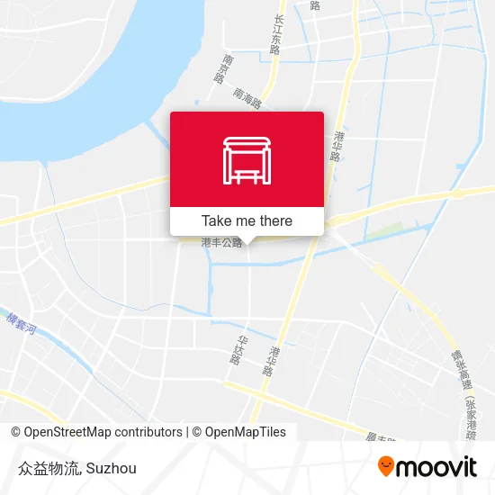 众益物流 map