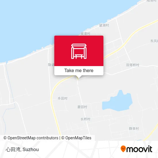 心田湾 map