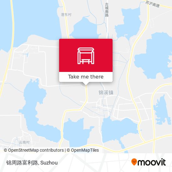 锦周路富利路 map