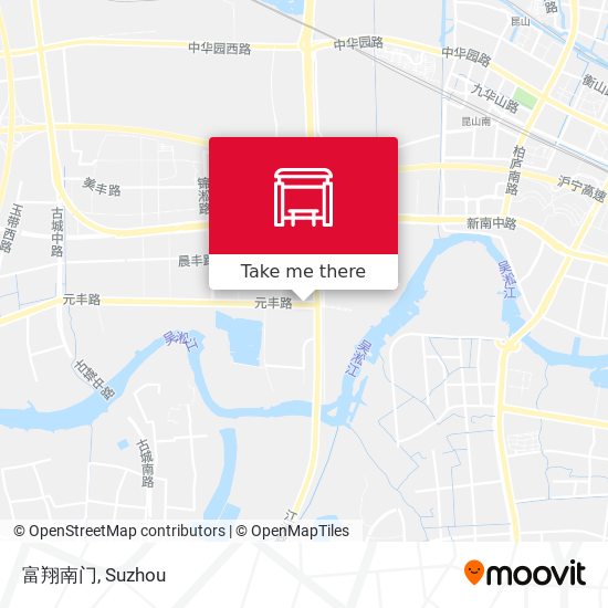 富翔南门 map