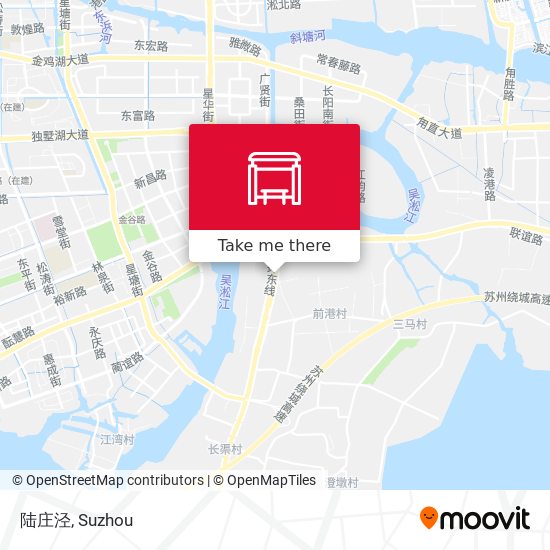 陆庄泾 map