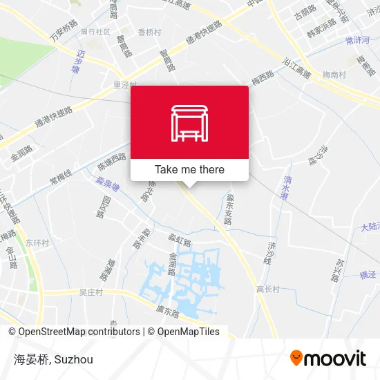 海晏桥 map