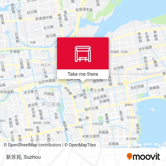 新苏苑 map