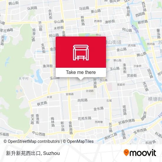 新升新苑西出口 map