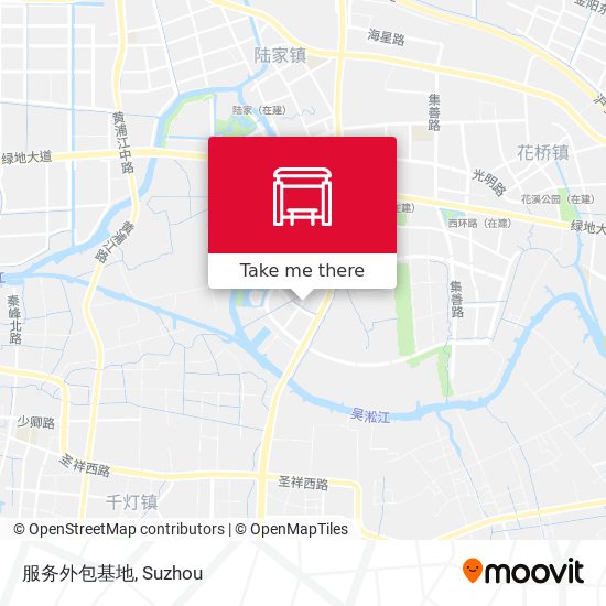 服务外包基地 map