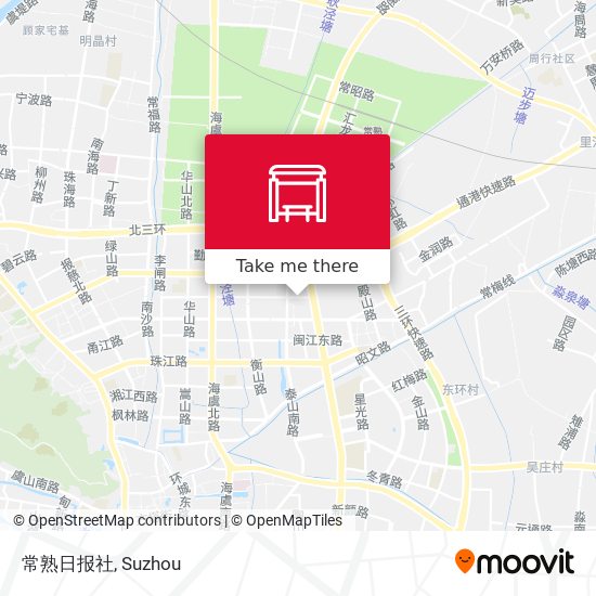 常熟日报社 map