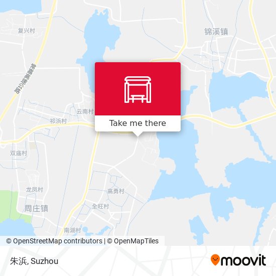 朱浜 map