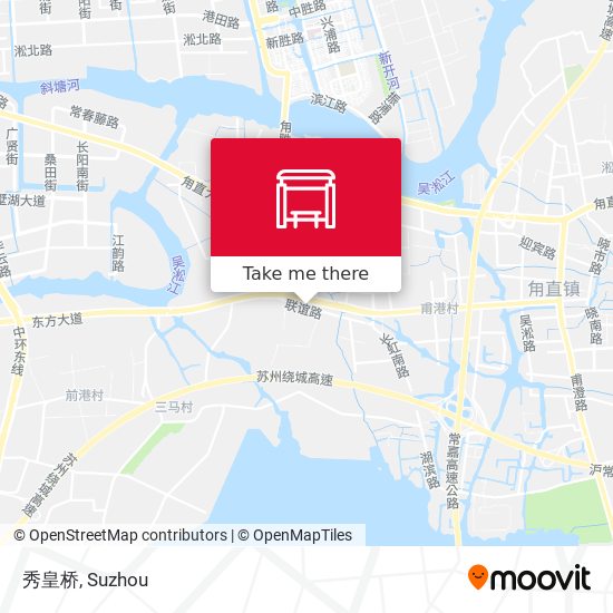 秀皇桥 map