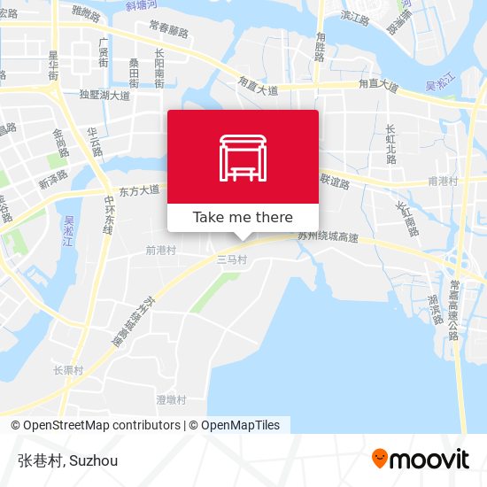 张巷村 map