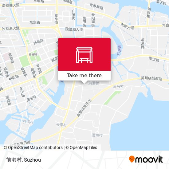 前港村 map