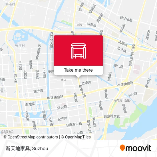 新天地家具 map