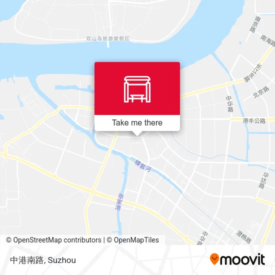 中港南路 map