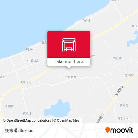 姚家港 map