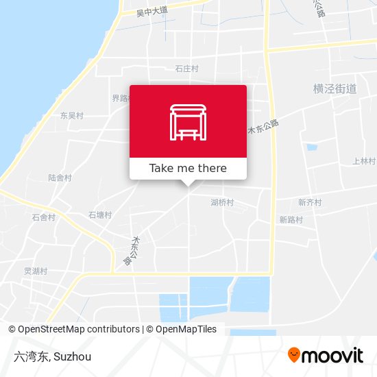 六湾东 map