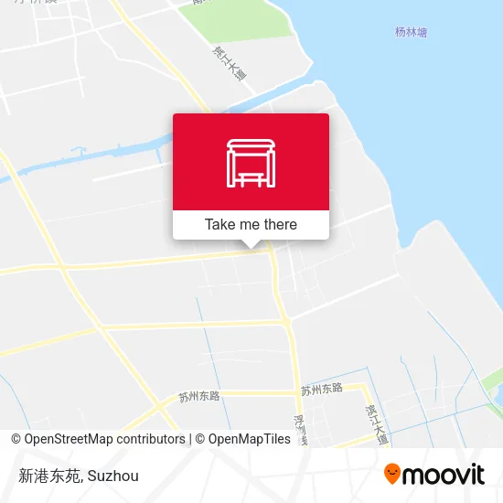 新港东苑 map