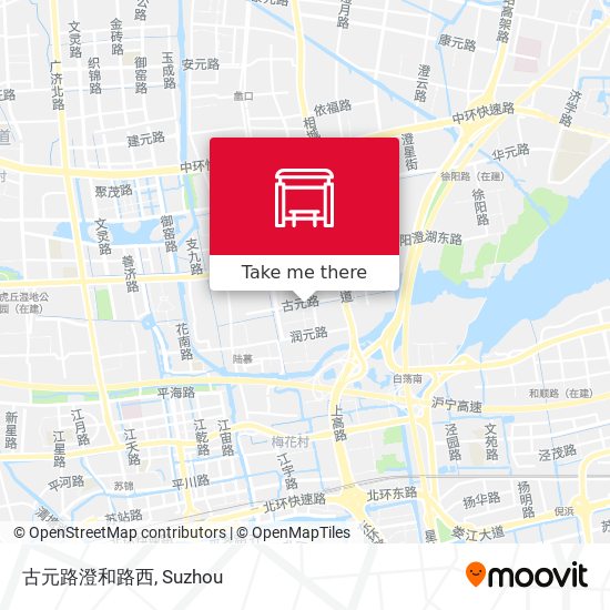 古元路澄和路西 map