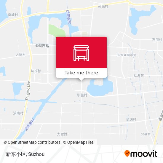 新东小区 map