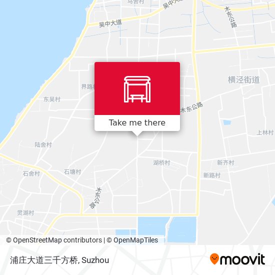浦庄大道三千方桥 map