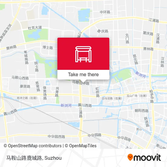 马鞍山路鹿城路 map