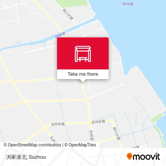 浏家港北 map