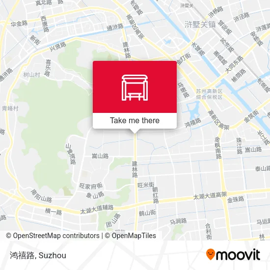 鸿禧路 map