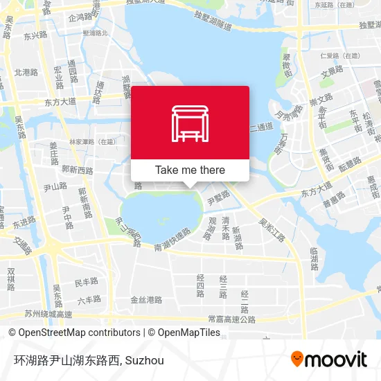 环湖路尹山湖东路西 map