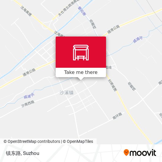 镇东路 map