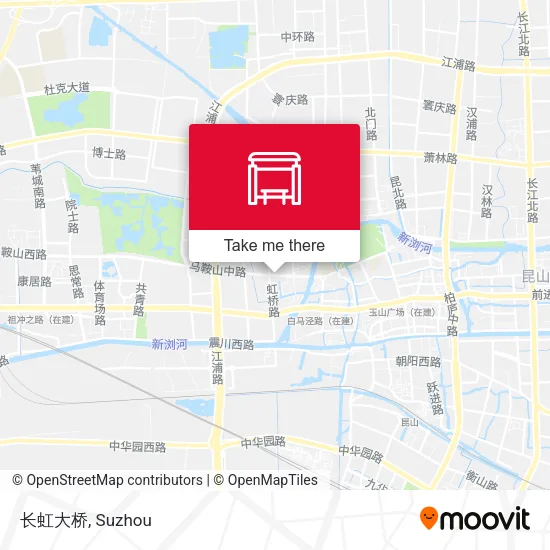 长虹大桥 map