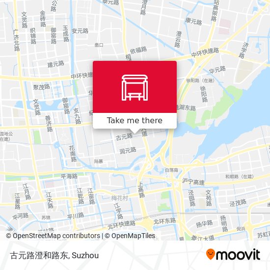 古元路澄和路东 map