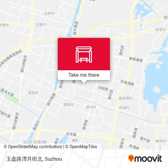 玉盘路渭月街北 map