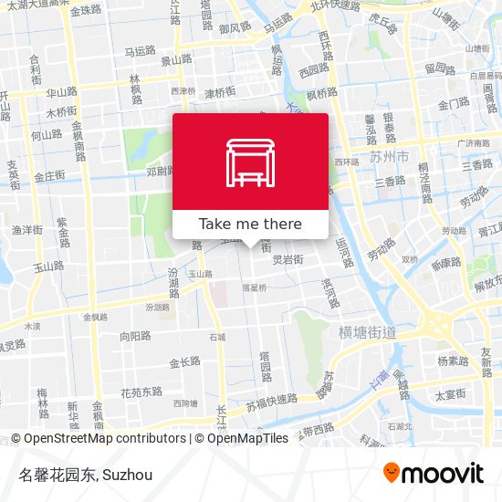 名馨花园东 map