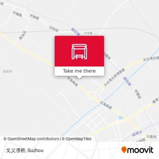 戈义漕桥 map