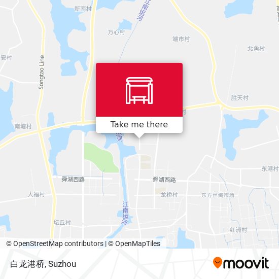 白龙港桥 map